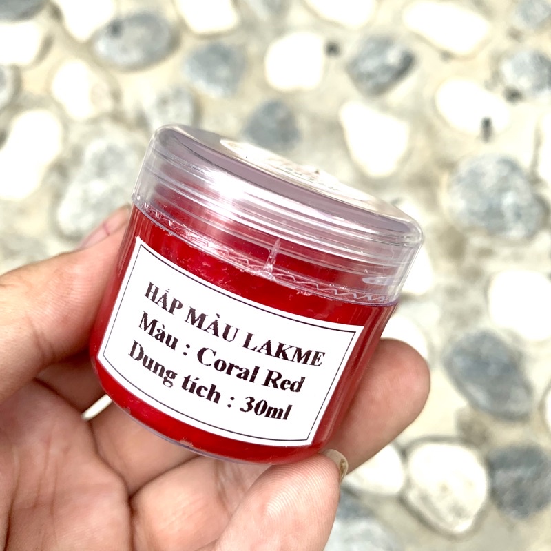 COMBO GỘI HẤP LAKME CORAL RED CHO TÓC NHUỘM ĐỎ  100ml/30ml