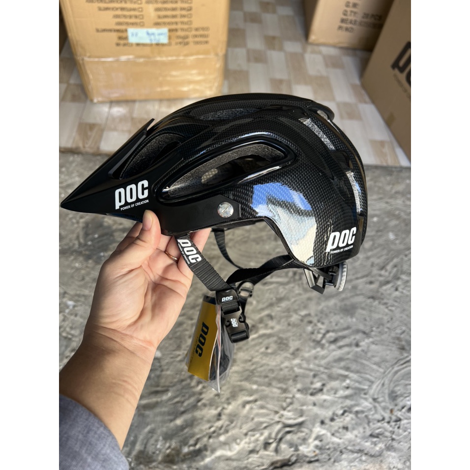 MŨ BẢO HIỂM POC 07 + TÚI VẢI POC+ HỘP POC