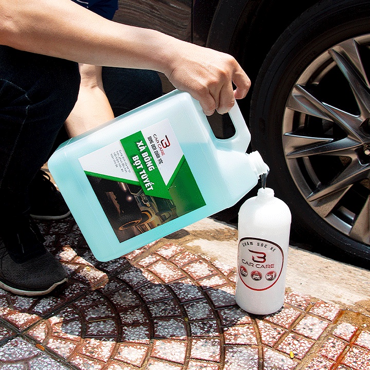 NƯỚC RỬA XE BỌT TUYẾT CHUYÊN DỤNG [5 Lít]