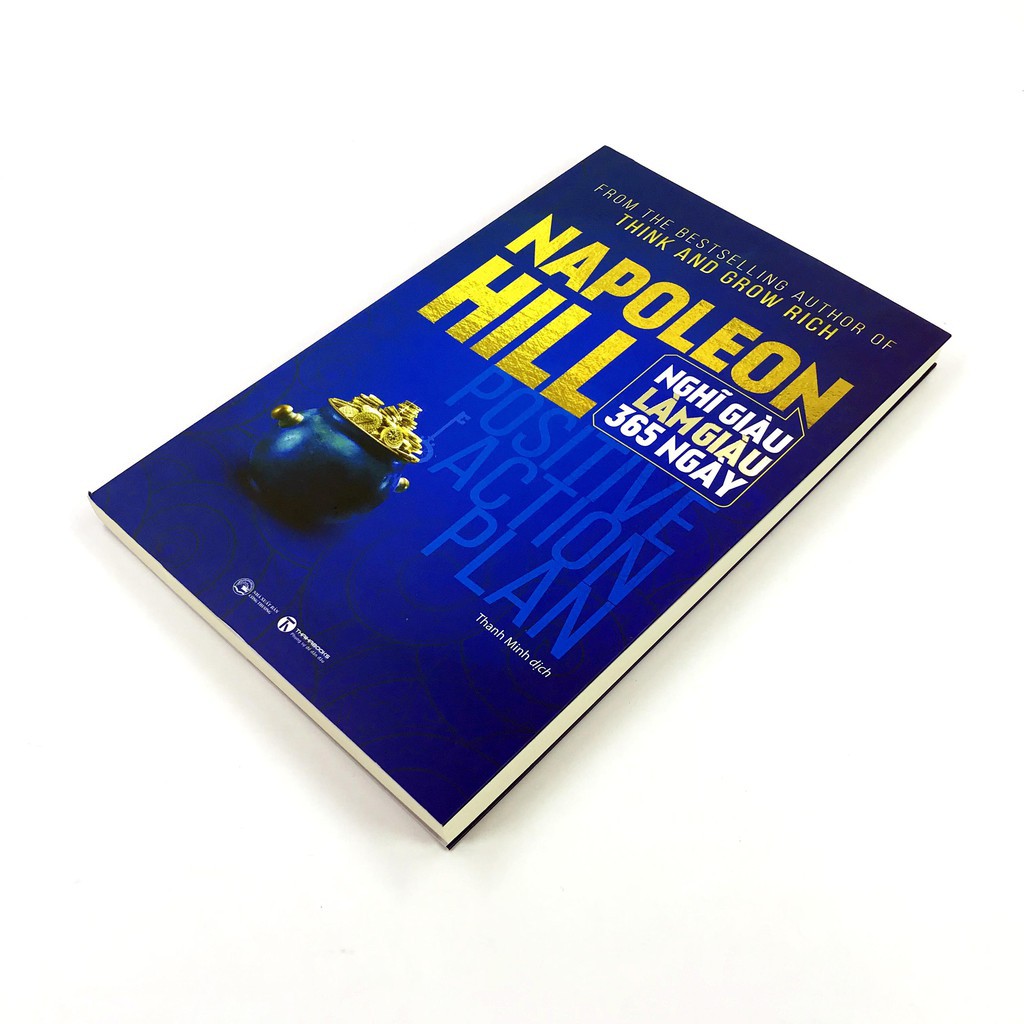 Sách - Napoleon Hill - Nghĩ Giàu Làm Giàu 365 Ngày [Thái Hà Books]