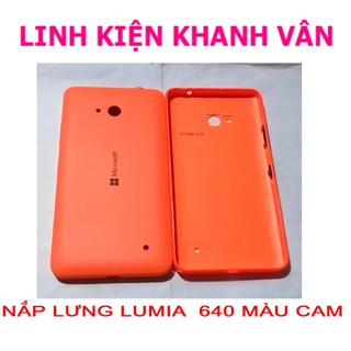 Nắp lưng lumia 640 màu cam