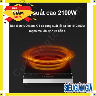 { GIÁ GỐC } Bếp điện từ Mijia C1 Xiaomi bếp từ xiaomi - Hàng Chính Hãng
