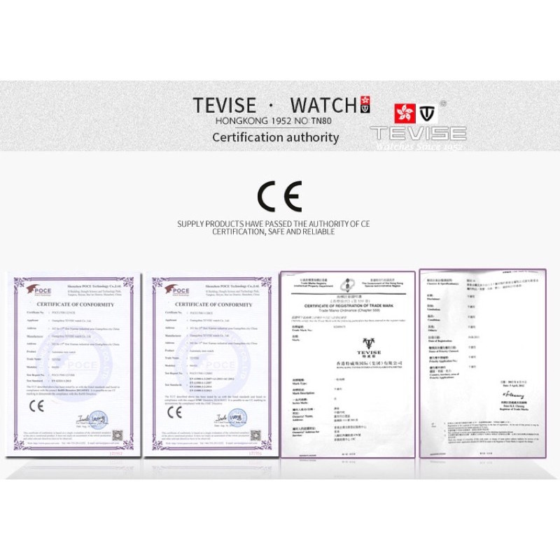 Đồng Hồ Nam Cơ Tự Động TEVISE TVT7 Da Chính Hãng 795A | BigBuy360 - bigbuy360.vn