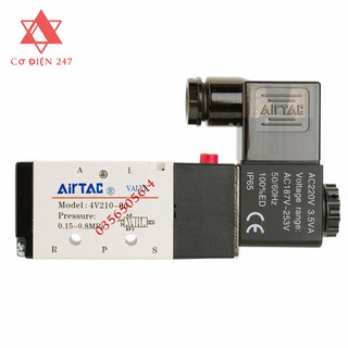 Van điện từ Airtac 4v210-06, van airtac