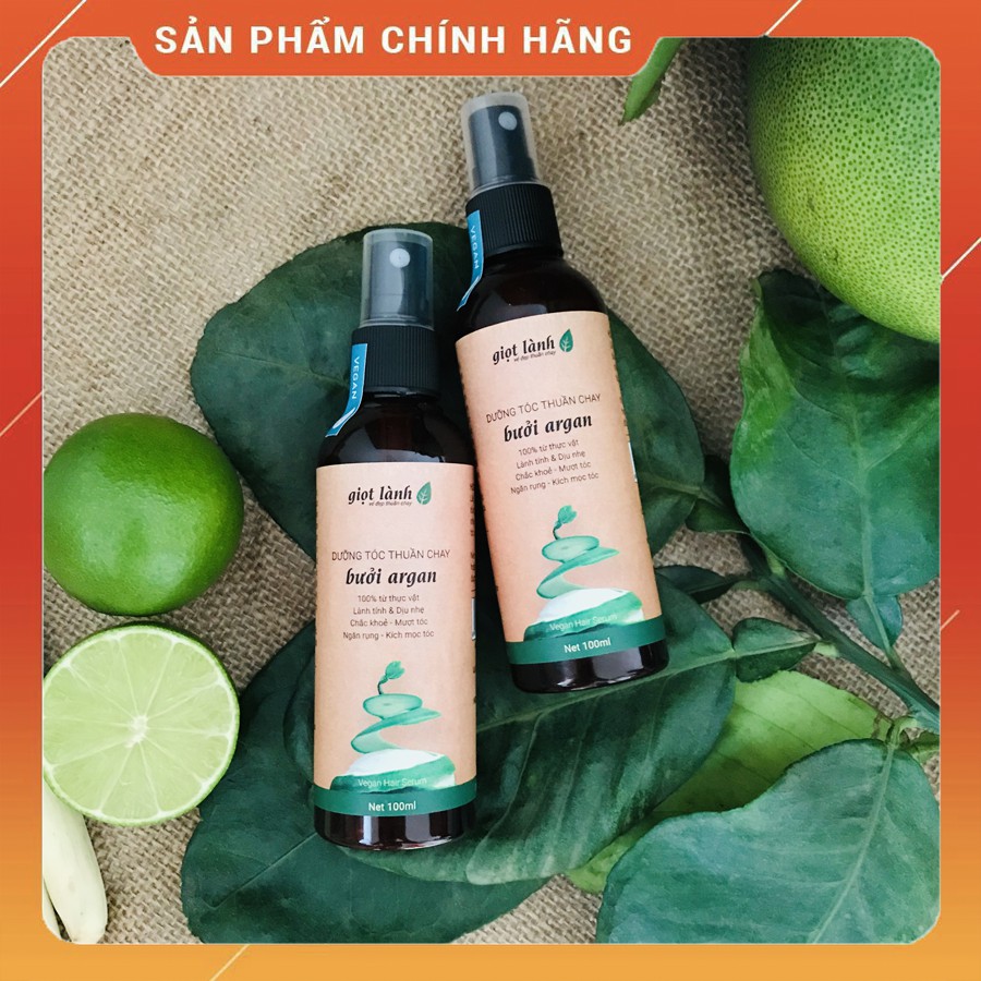 Xịt Tóc Tinh Dầu Bưởi - Kích Mọc Tóc Nhanh, Giảm Gãy Rụng Giọt Lành 100ml