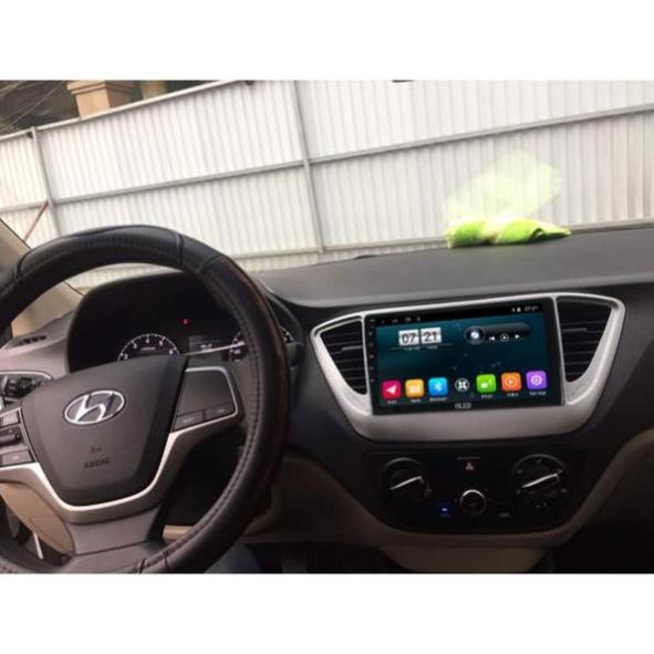 [Sale] Màn hình Android OLED C2 theo xe Accent 2016-2020 ( tặng camera lùi AHD siêu nét)