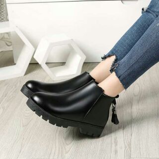 Bốt đính chuông gót chân big sz oder
