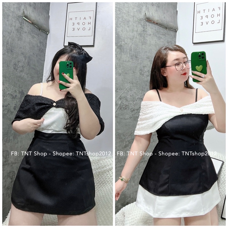 ÁO KIỂU TRỄ VAI TIỂU THƯ [TNT SHOP BIGSIZE 60KG 90KG]