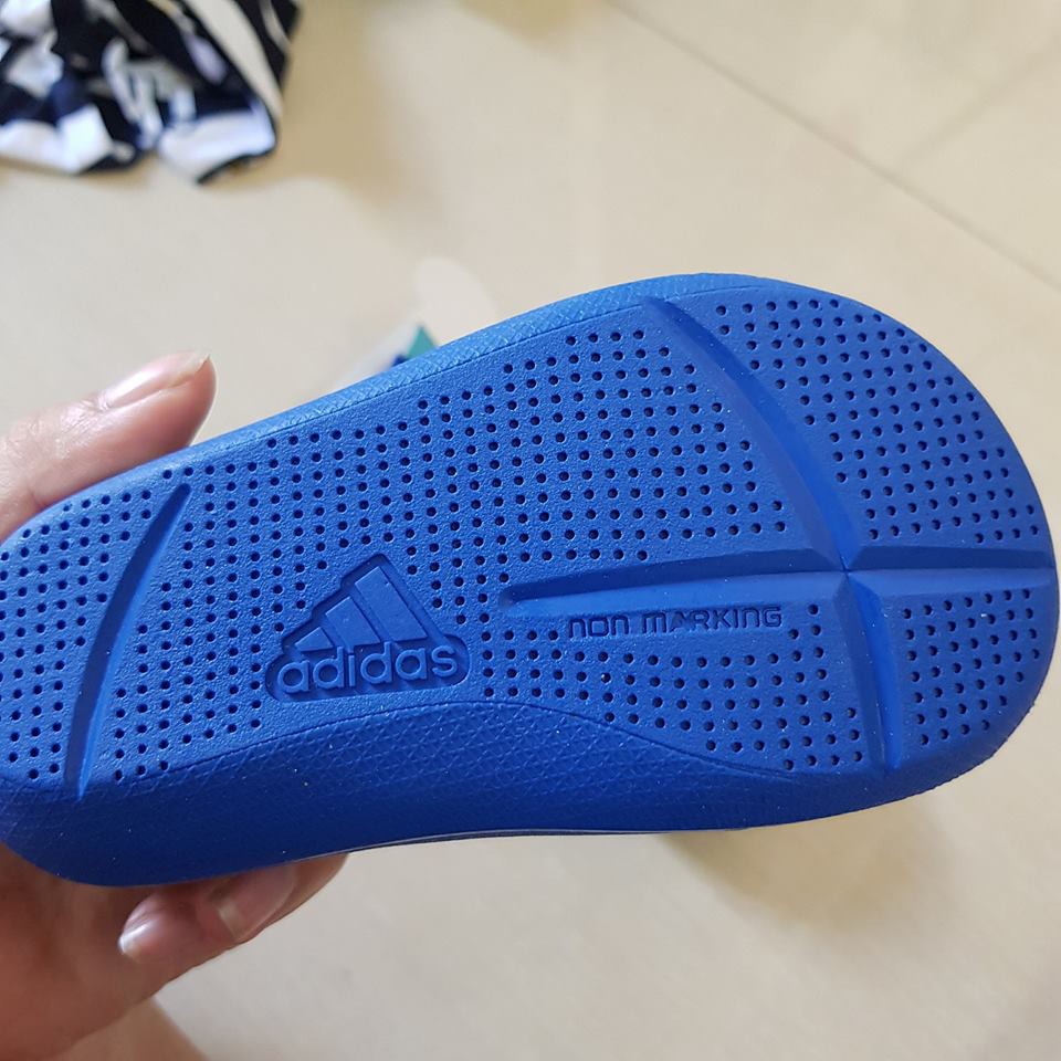 Giày lưới bé trai màu xanh adidas xuất xịn made in vietnam