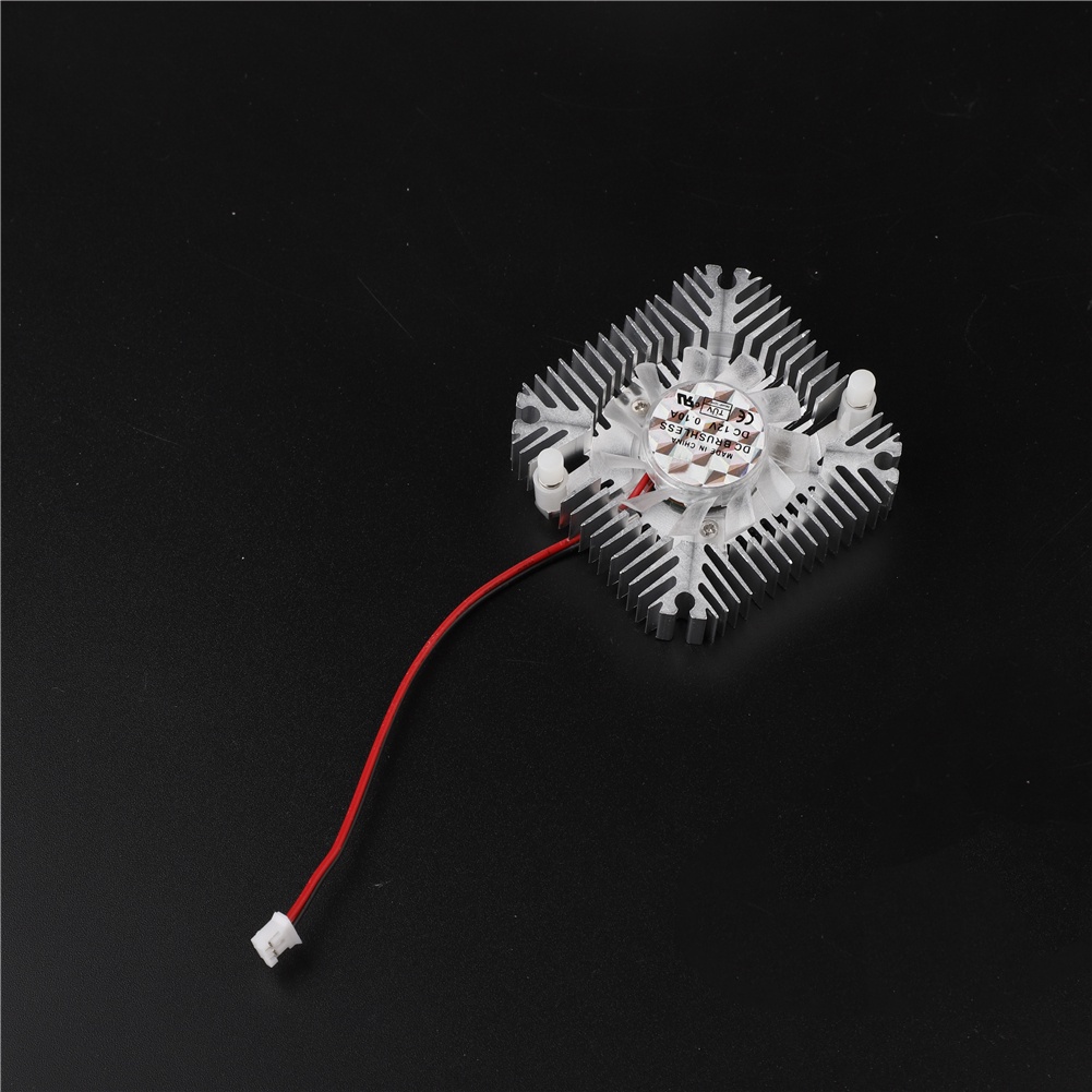 Quạt tản nhiệt làm mát đồ họa 55mm 2 Pin bằng nhôm màu vàng mới | BigBuy360 - bigbuy360.vn