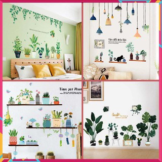Decal dán tường 3D, decor dán kính, dán tường cây, dán tường phòng ngủ cho bé [XỊN]