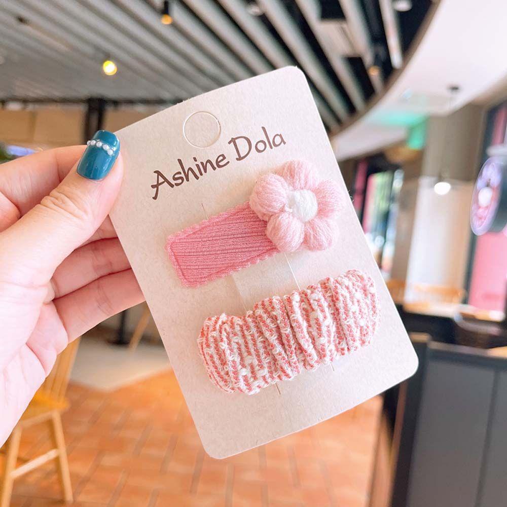 Kẹp Tóc Hình Bông Hoa Phong Cách Hàn Quốc Dành Cho Bé Gái