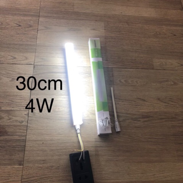 Bóng Đèn Tuýp LED T5- 30cm Liền máng đủ màu ánh sáng