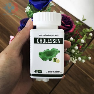 Thực phẩm chức năng giảm mỡ máu Cholessen 30 viên