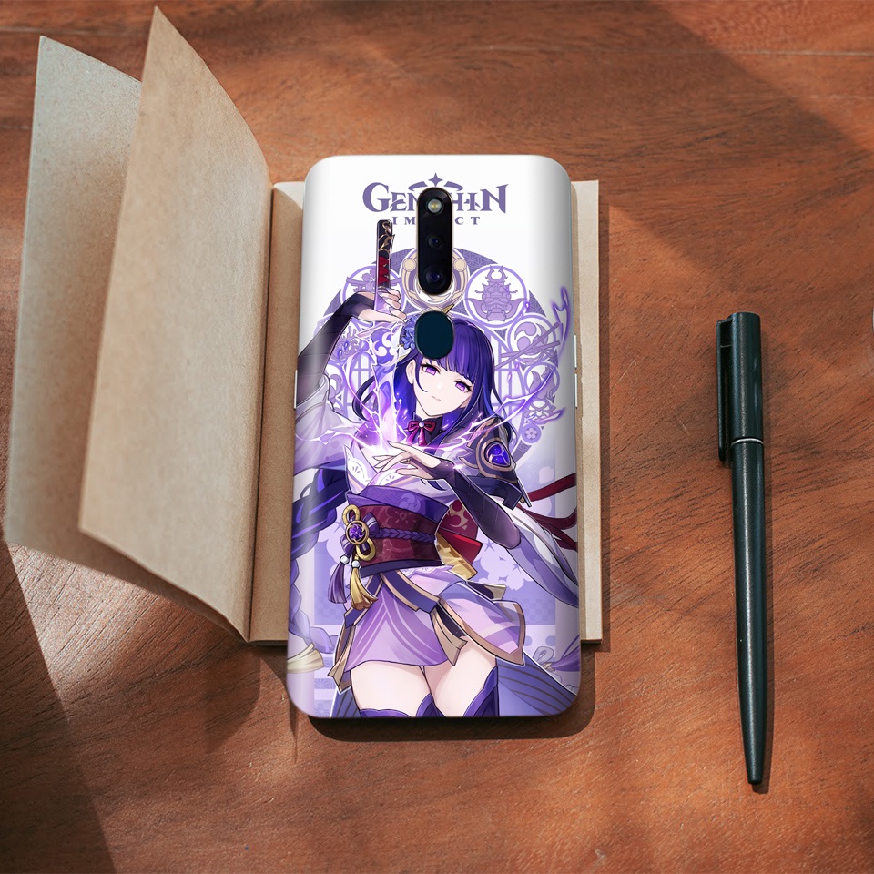 Miếng Dán Skin Điện Thoại In Hình Raiden Shogun - Genshin Impact Cho Các Dòng Máy