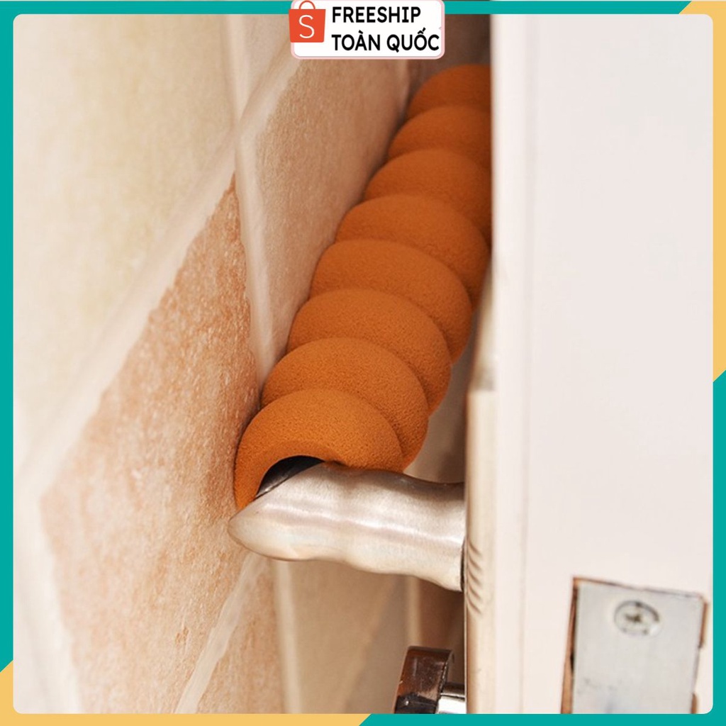 [Chọn Màu] Bọc Tay Nắm Cửa Chống Va Đập Bảo Vệ Tường Và Tay Nắm Cửa CDS1112