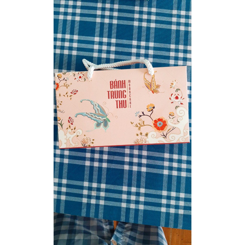 Hộp bánh trung thu 2 bánh hồng