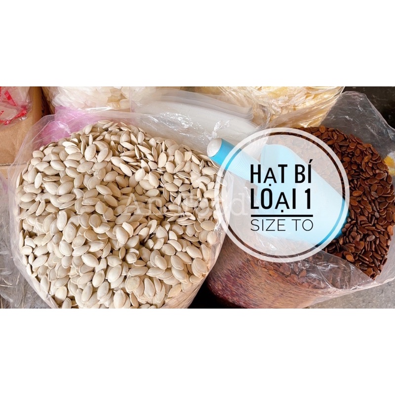 HẠT DƯA- HẠT BÍ - HẠT HƯỚNG DƯƠNG 500G