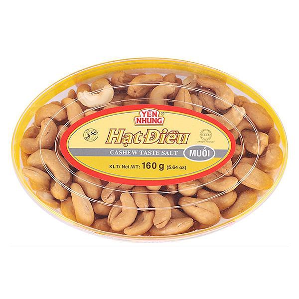 Hạt điều Yến Nhung muối 160g