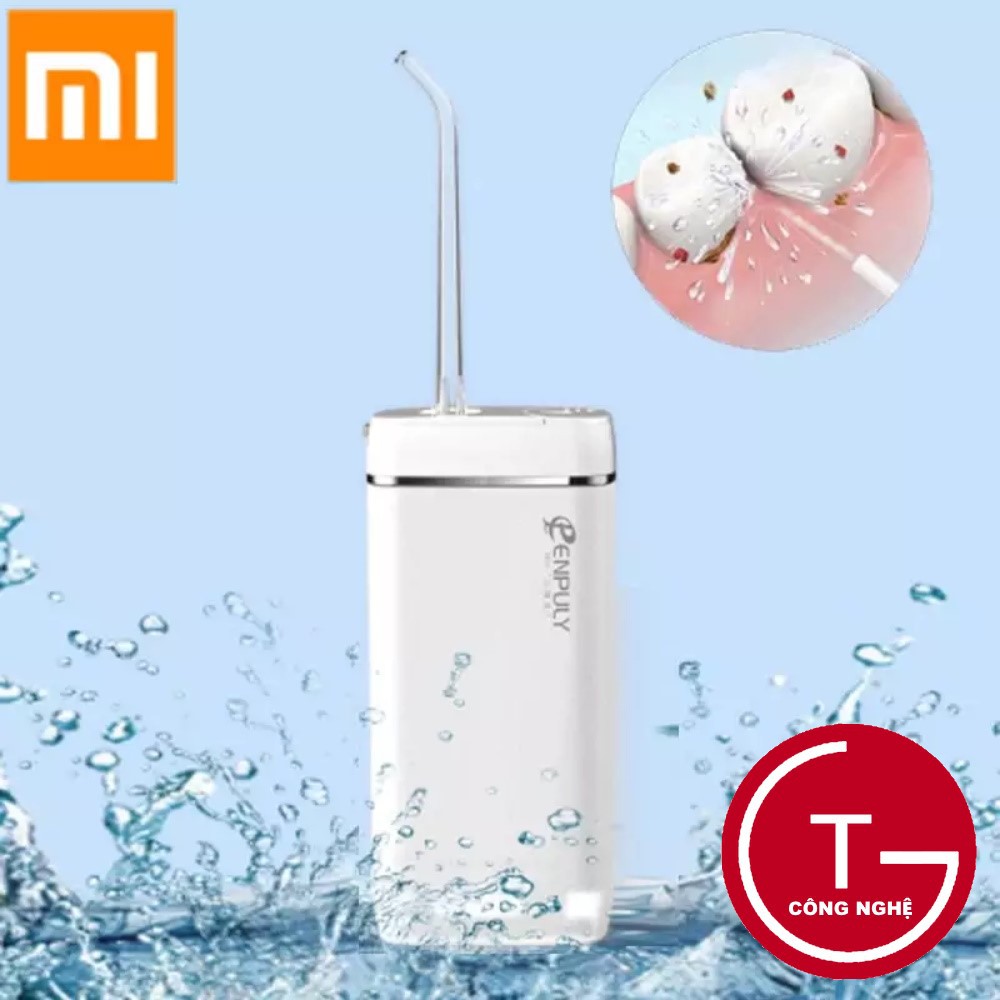 [Sẵn hàng] Máy tăm nước Xiaomi ENPULY M6 chính hãng nhỏ gọn, kháng nước IPX8 3 cấp độ phù hợp người lớn, trẻ em