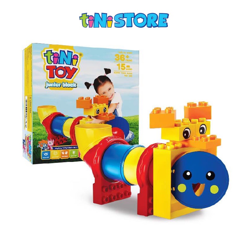 [Mã BMLTA50 giảm 10% đơn 99K] Đồ chơi lắp ráp lego thông minh TINITOY cho bé mẫu giáo đường hầm hình cún con nhiều mảnh