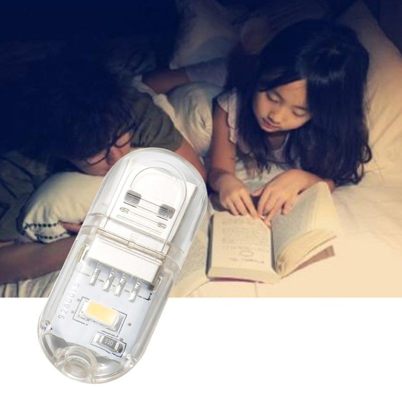 Đèn LED đọc sách ban đêm sáng di động nhỏ cho máy tính xách tay