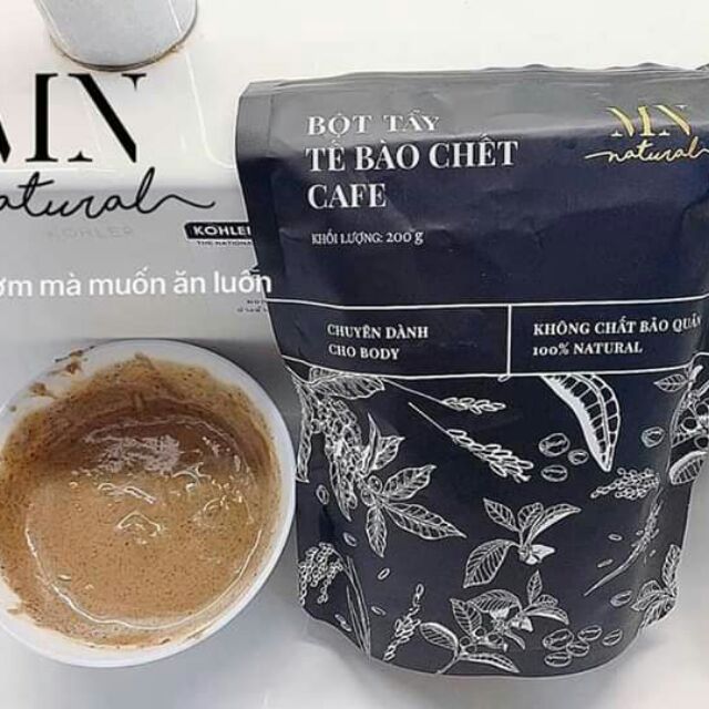 Bột tẩy tế bào chết Cafe