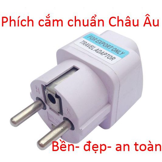 Phích cắm điện RUIYAN ĐÀI LOAN chuyển đổi ổ 3 chân sang 2 chân- đấu nối ổ cắm 2, 3 cực- Chính hãng RUIYAN Đài Loan