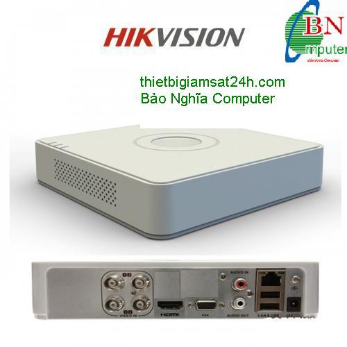 Đầu Ghi Hình Camera HDTVI 4 kênh Hikvision 7104HQHI-K1 (TURBO HD 4.0) | BigBuy360 - bigbuy360.vn