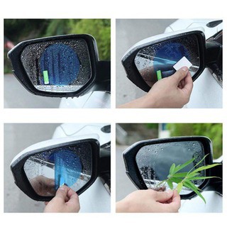 Bộ 2 Miếng Dán Chống Bám Nước Gương Chiếu Hậu Xe Hơi Smart Auto