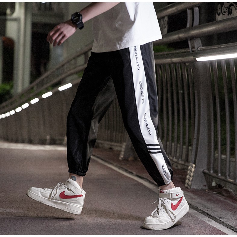 [ XẢ KHO] Quần Jogger Nam Nữ Phong Cách Hàn Quốc