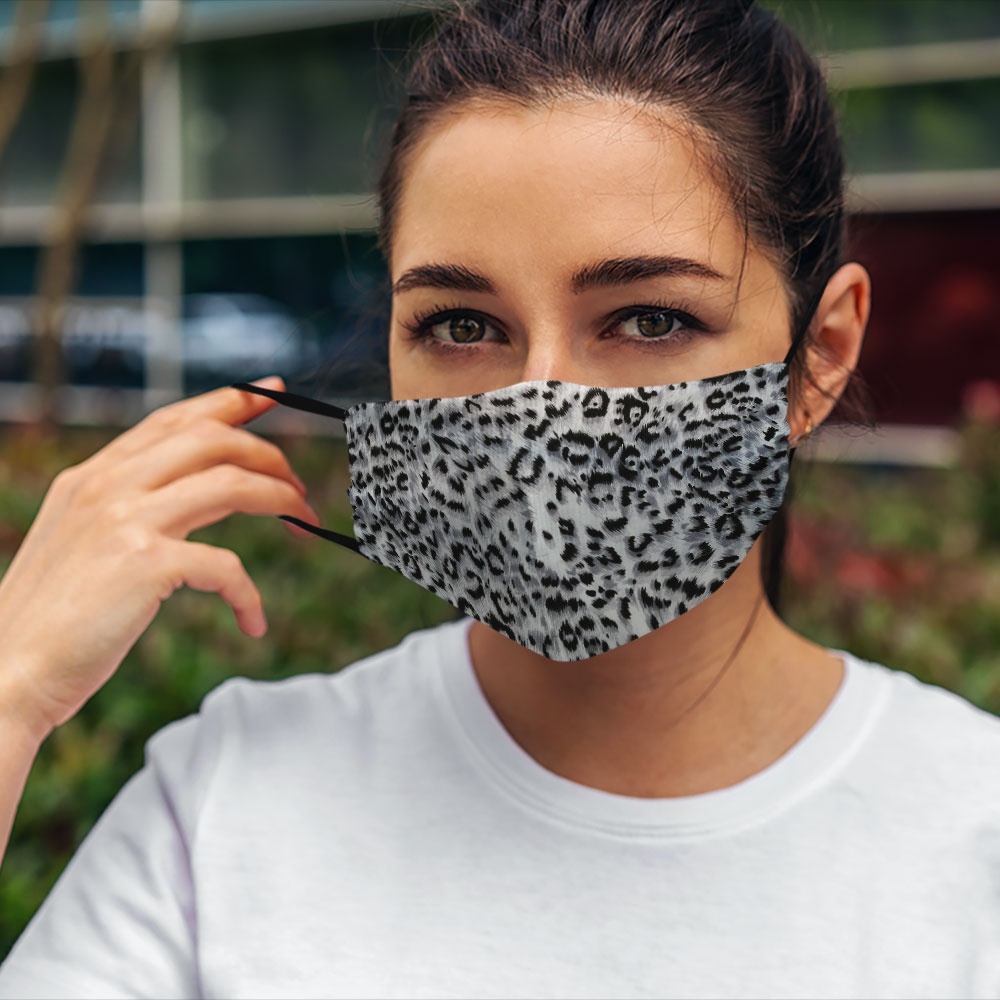 Khẩu trang chống độc ANIMAL PRINT_204 CARTWELL vải poly cotton 100% ngăn bụi kháng khuẩn bảo vệ toàn diện cho bạn