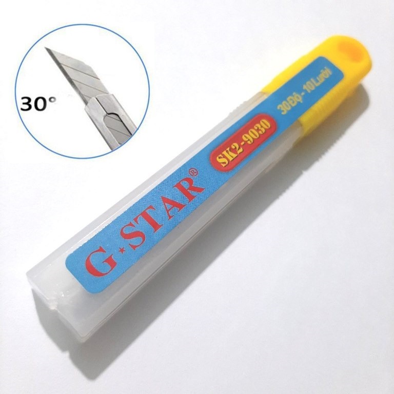 Hộp 10 cái lưỡi dao thép SK2 30 độ/ 60 độ