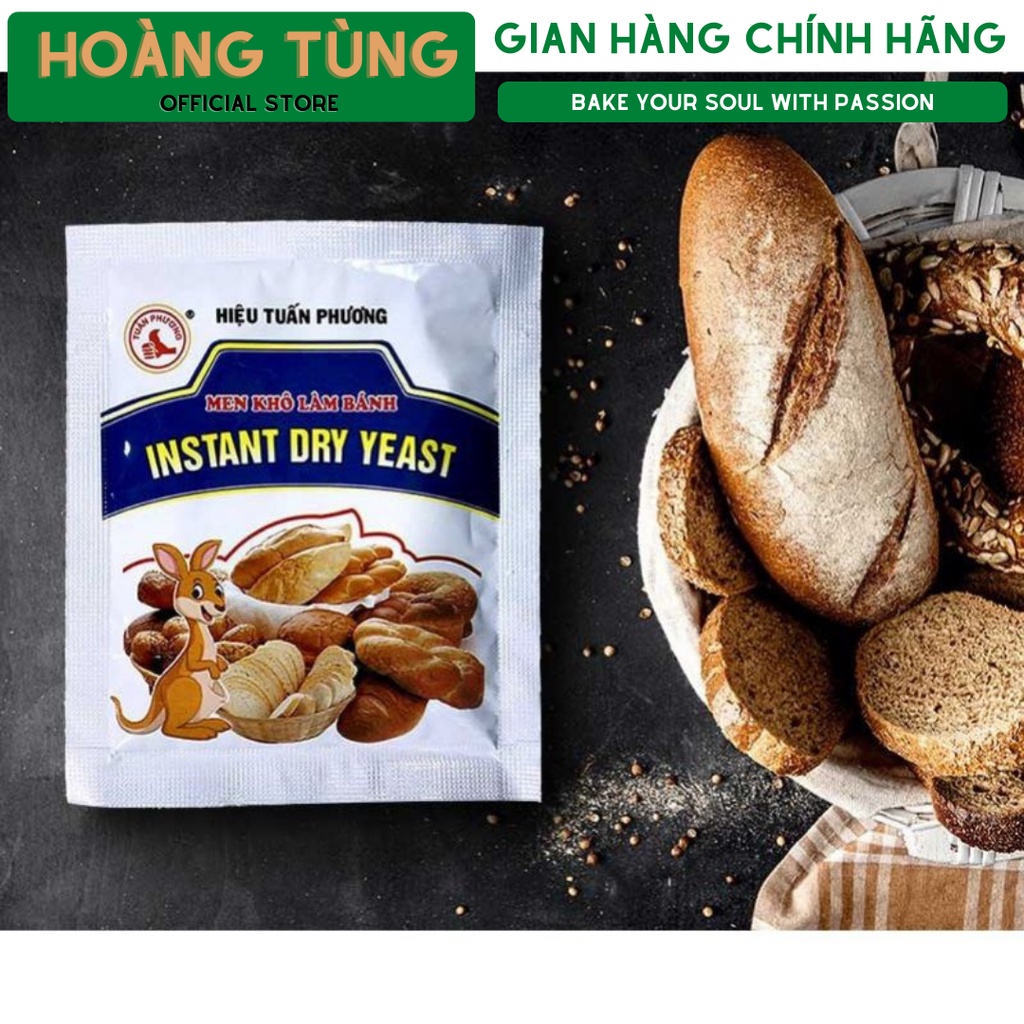 Men Khô Làm Bánh Mỳ 10g/gói