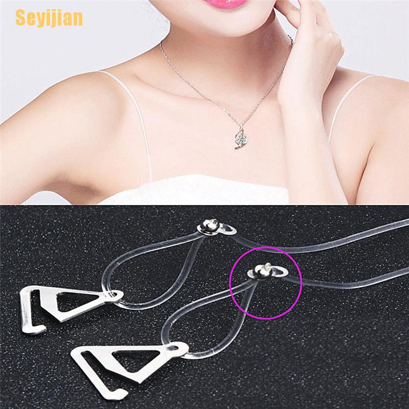 1 Cặp Dây Áo Ngực Trong Suốt Điều Chỉnh Được Kích Cỡ Được Mới