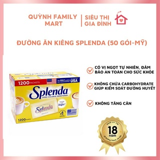 Đường ăn kiêng Splenda (50 gói - Mỹ)