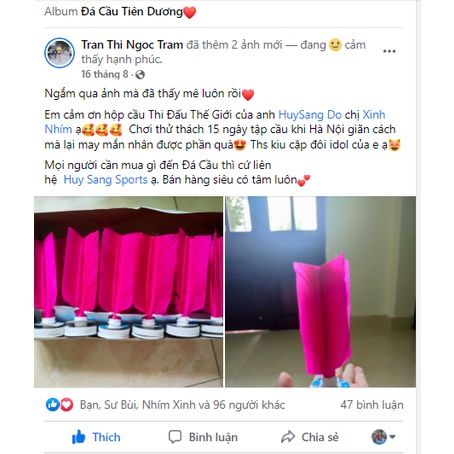 CẦU ĐÁ THẾ GIỚI  - Cầu Đá Thi Đấu Dành cho Thi Đấu Quốc Tế Lông Ngỗng Đẹp Chắc Chắn Bền Bỉ, 1 Quả