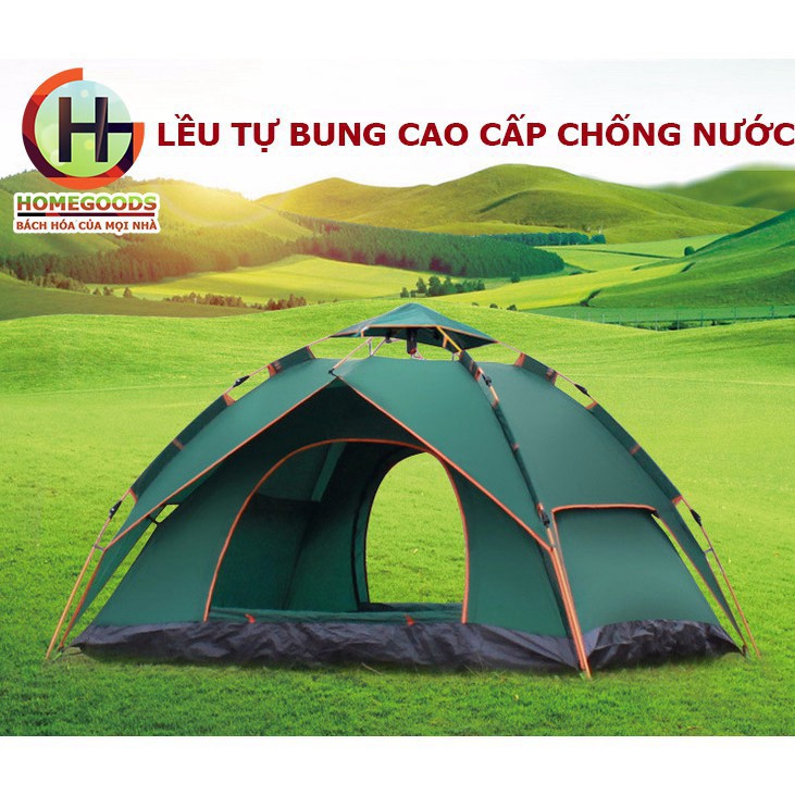 [ có ảnh thật] LỀU CẮM TRẠI TỰ BUNG CAO CẤP CHỐNG NƯỚC CHỐNG TIA TỬ NGOẠI CHO 3-5 NGƯỜI | BigBuy360 - bigbuy360.vn