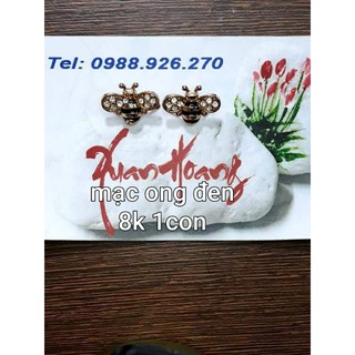 mạc trang trí hình con ong đen