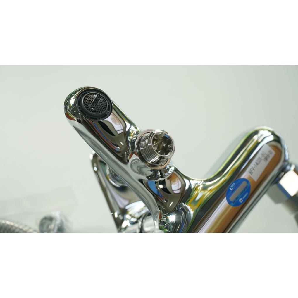 Vòi sen tắm nóng lạnh INAX BFV 1403S 8C, vòi hoa sen gật gù, Cam kết chính hãng 100%