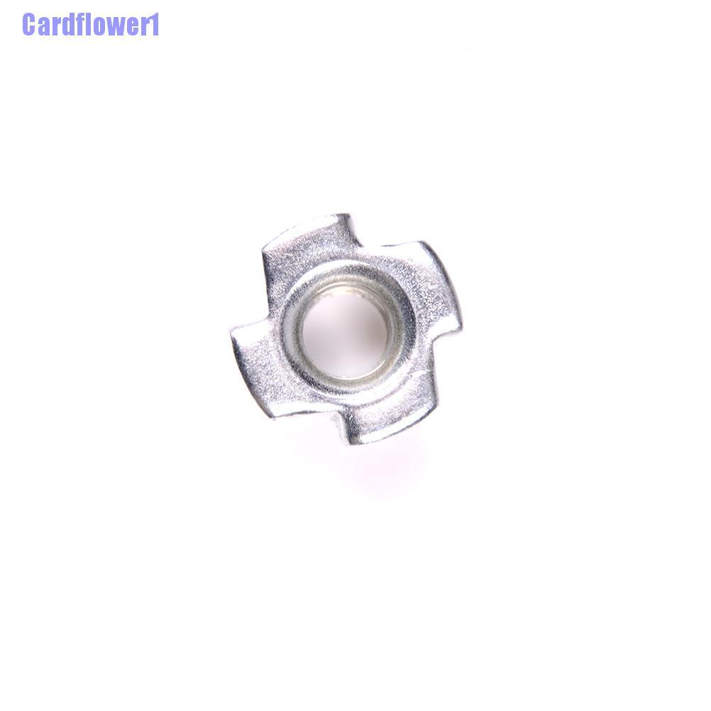 Bộ 50 Đai Ốc Chữ T Mạ Gỗ M3 / M4 / M5 / M6 / M8 / M10 Chuyên Dụng