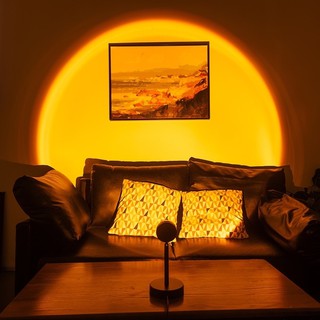 [1 ĐÈN 16 MÀU - REMOTE] Đèn chiếu Hoàng hôn sunset lamp
