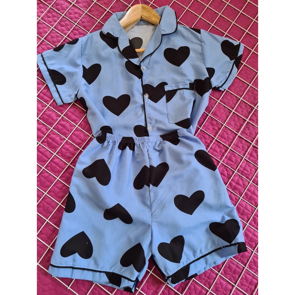 Combo 2 bộ đồ pijama nữ ngắn tay mặc nhà (giao màu ngẫu nhiên)