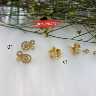 Combo 2 bông tai nhỏ xinh
