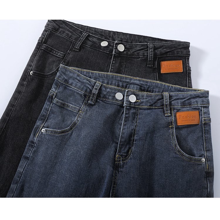 QUẦN BAGGY JEAN NỮ CẠP CAO PHONG CÁCH HÀN QUỐC | BigBuy360 - bigbuy360.vn