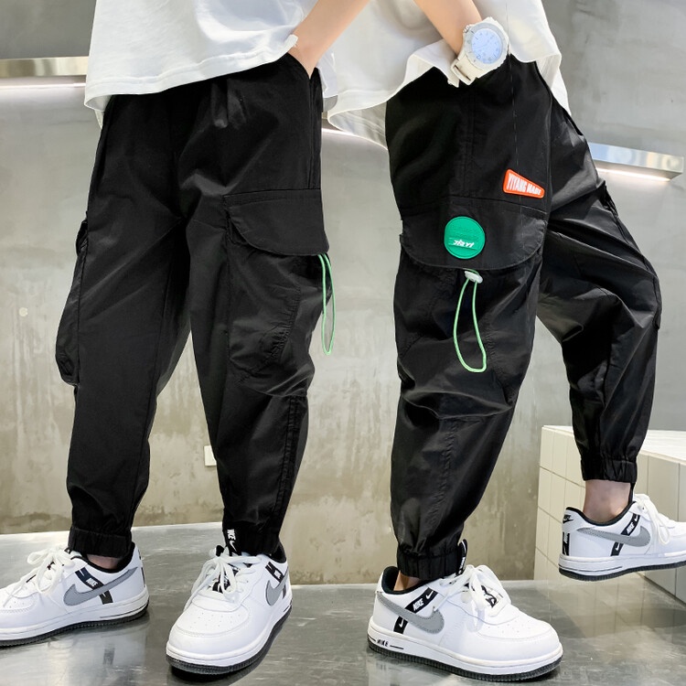 1Quần Harem Dài Dáng Rộng Phong Cách Thời Trang Xuân Thu Mới Dành Cho Bé Trai 2022