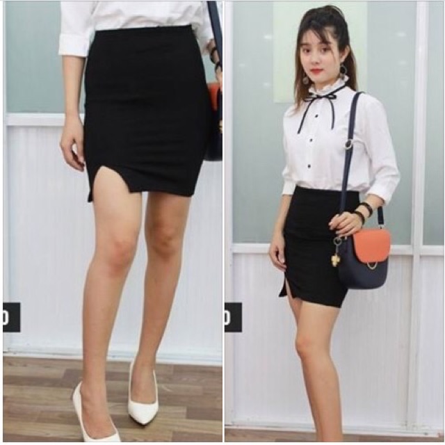 Chân váy ôm ngắn- Thời trang công sở