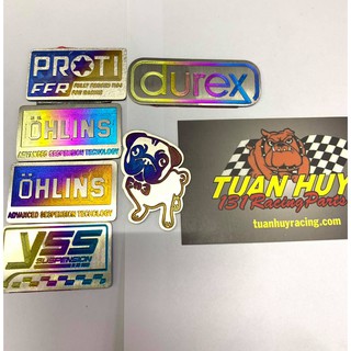 Các mẫu tem titan dán chân phuộc, dán xe trang trí hay dán điện thoại, laptop