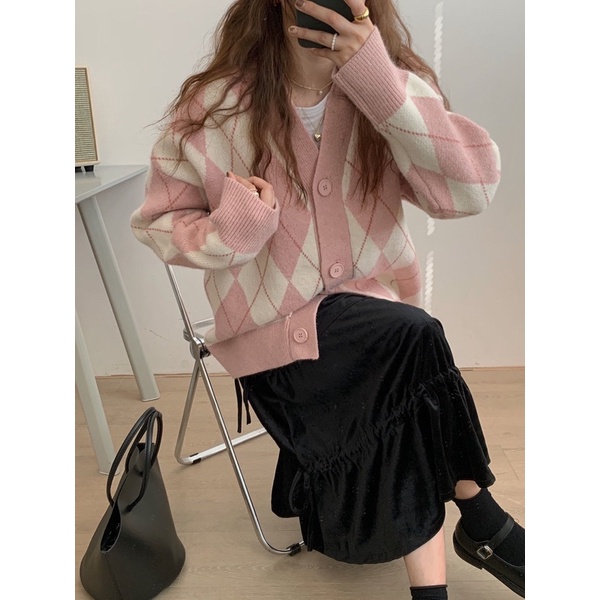 FREESHIP- ÁO CADIGAN KẺ SỌC PHONG CÁCH HÀN QUỐC | BigBuy360 - bigbuy360.vn
