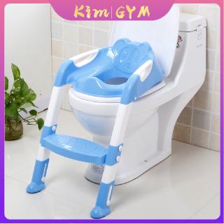 Ginger Jim✨Thang Leo Gắn Bồn Cầu Gấp Gọn Tiện Dụng Cho Bé
